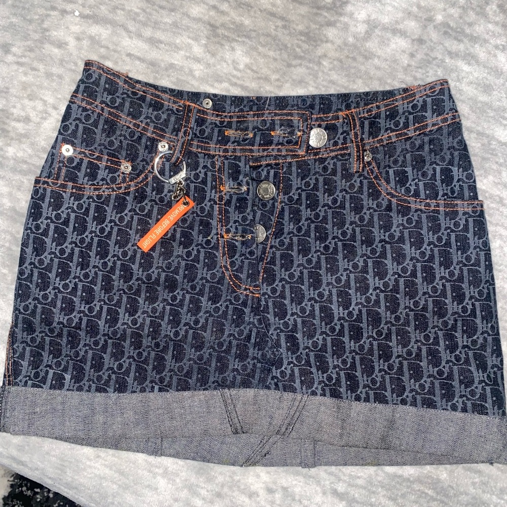 Stylish Blue Denim Skirt